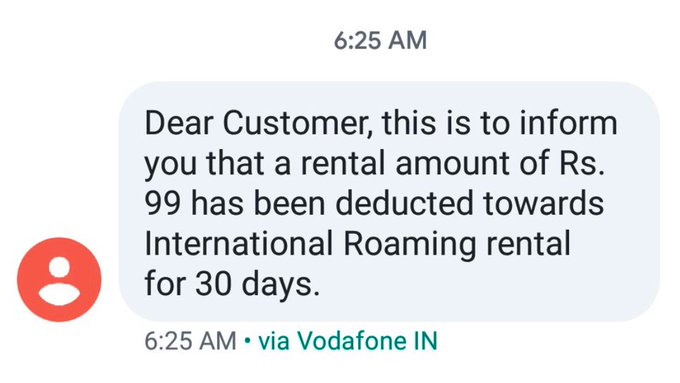 Vodafone Idea deducted
